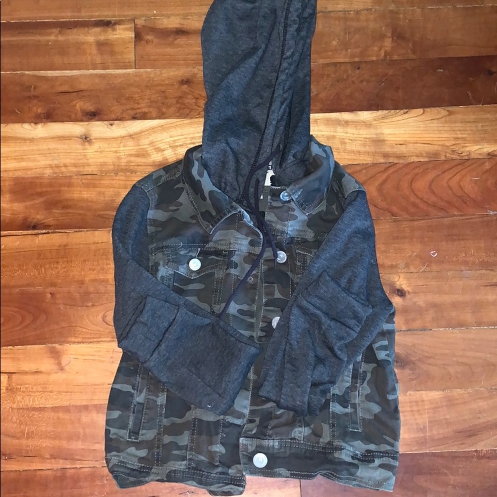 Camo Jean Jacket